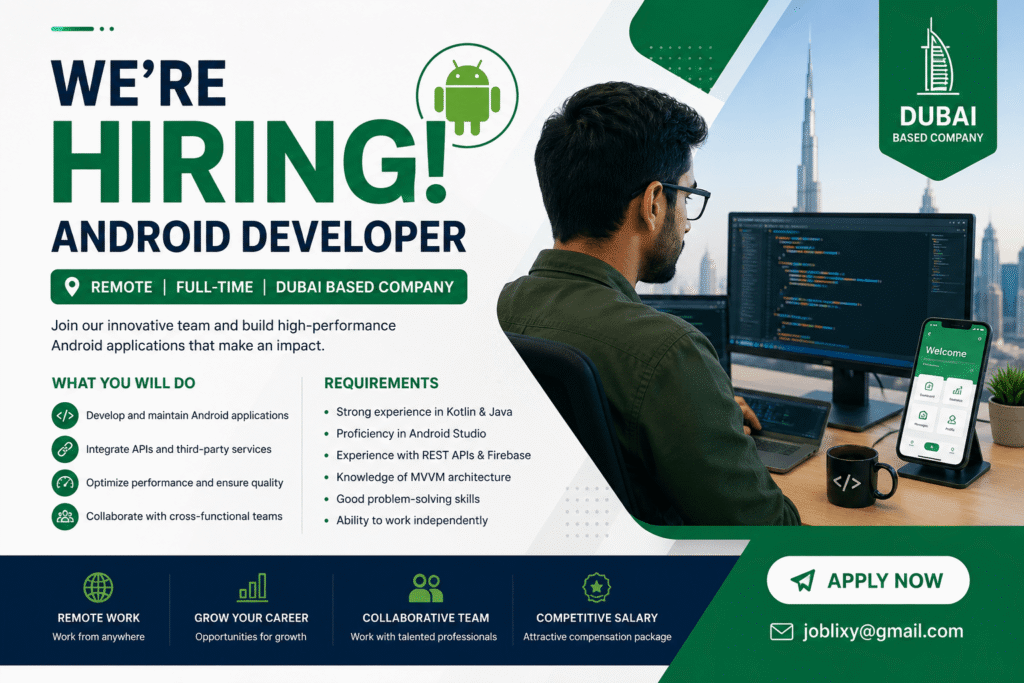 Android Developer Remote